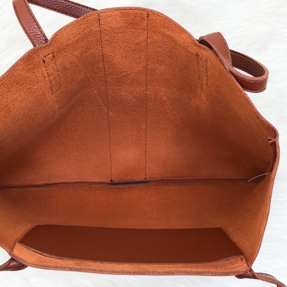 Vince Camuto Brown Vegan Luck Tote - Picture 5 of 9